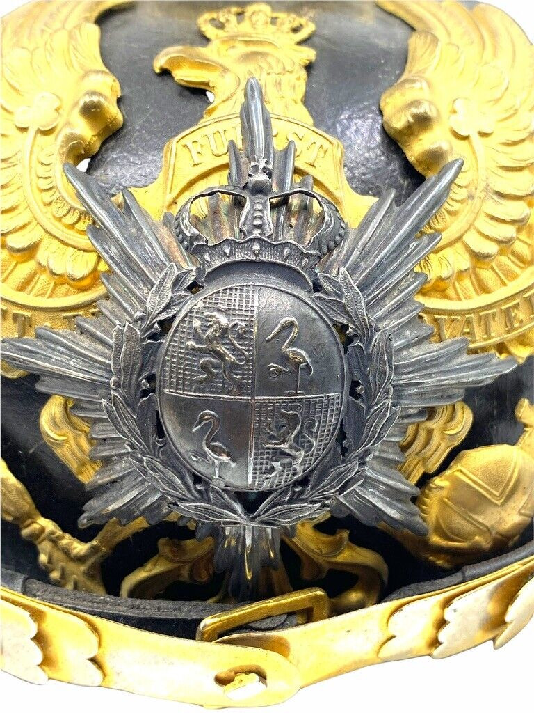 WW1 Imperial German Reuss Officers Picklehaube Spiked Helmet COPY FAKE WW1 Imperial German Reuss Officers Picklehaube Spiked Helmet COPY FAKE