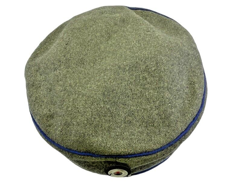 WW1 Imperial German Train Battalion Feldgrau Field Grey Mutze Hat WW1 Imperial German Train Battalion Feldgrau Field Grey Mutze Hat