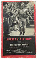 WW2 British African Victory With The British Forces Softcover Reference Book
