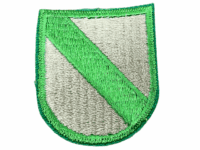 US Army Special Forces Airborne 612th Quarter Master Beret Flash