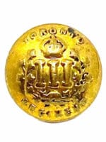 WW1 Canadian CEF 3rd Toronto Officers Hat Size Button