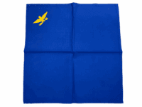 WW2 US Navy Captain Rank Embroidered Napkin 17 x 17 Inches 2