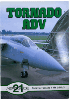 British RAF Tornado ADV Panavia F Mark 2 and 3 Aeroguide No 21 Reference Book