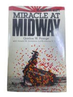 WW2 US USN Navy Miracle at Midway Gordon W Prange Hardcover Reference Book