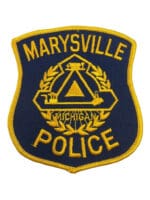 US Marysville Michigan Police Patch US Marysville Michigan Police Patch