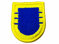 US Army Special Forces Airborne 504th 3rd Btn Beret Flash US Army Special Forces Airborne 504th 3rd Btn Beret Flash