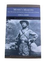US Civil War Mosbys Memoirs John S Mosby Softcover Reference Book