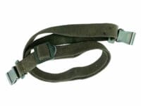 British Army Green Web Sling Green Anodized Aluminum Clips Sterling