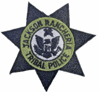 US Jackson Rancheria Tribal Police California Patch