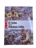 WW2 German Afrikakorps Soldier VS US Soldier Tunisia Osprey SC Reference Book