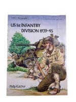 WW2 US 1st Infantry Division Osprey Vanguard No 3 Softcover Reference Book