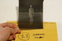 WW2 British Airborne Para Soldier Original Negative #28