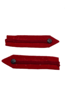 WW1 Canadian British BEF CEF Senior Officer Collar Rank Insignia Patch PAIR