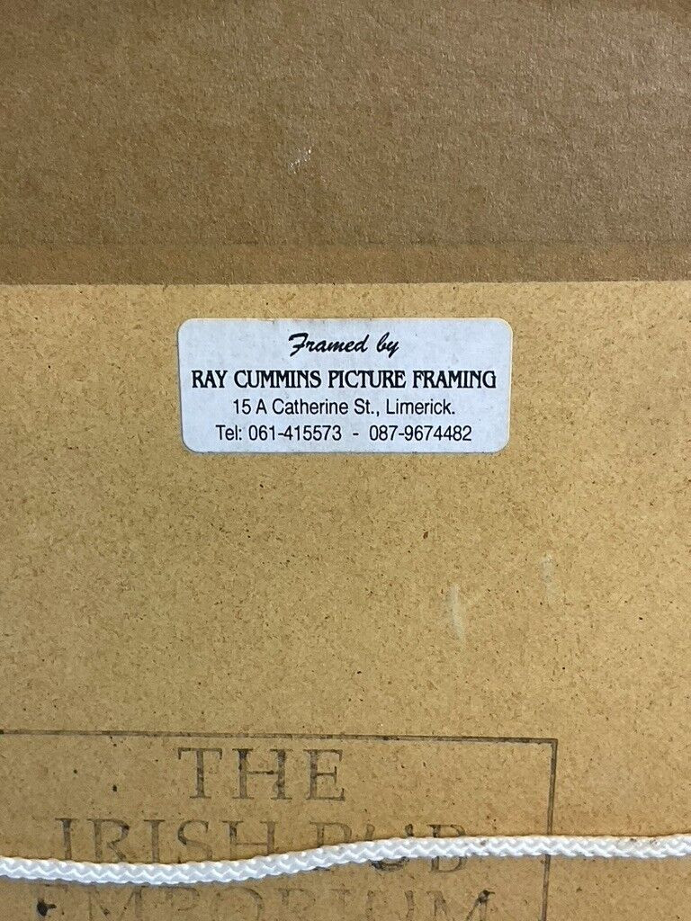 British Army Royal Munster Fusiliers Print Framed 14 X 12 British Army Royal Munster Fusiliers Print Framed 14 X 12