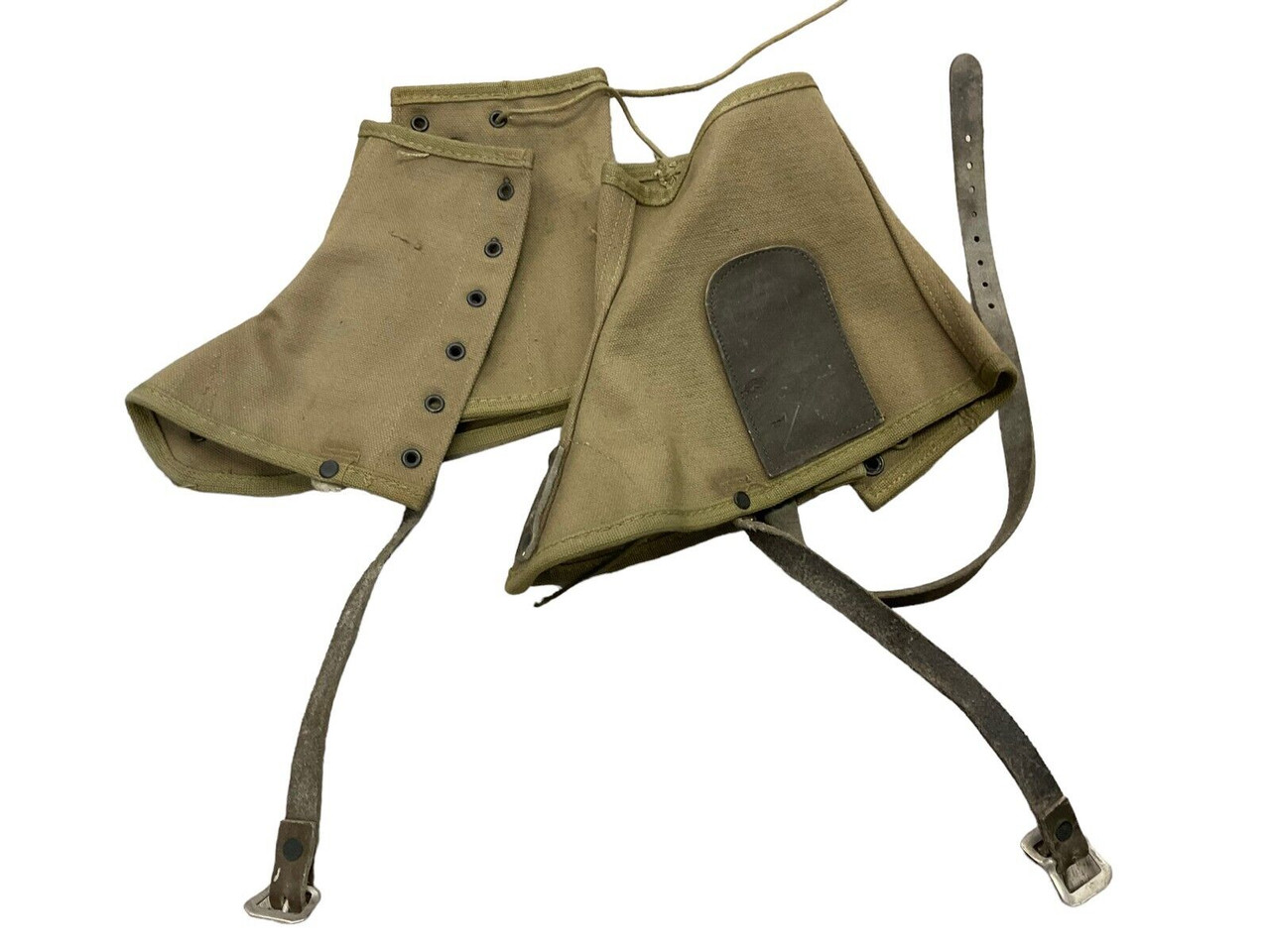 US Army Spats Half Size Leggings Pair US Army Spats Half Size Leggings Pair