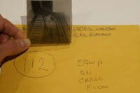 WW2 British Airborne Para Equipment on Cargo Floor Original Negative #112