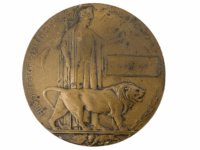 WW1 Canadian CEF 29th or 13th Battalion Memorial Plaque Death Penny Harry Day