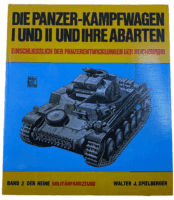 WW2 German Panzer Kampfwagen 1 and 2 Variants Vol 2 GERMAN TEXT Reference Book