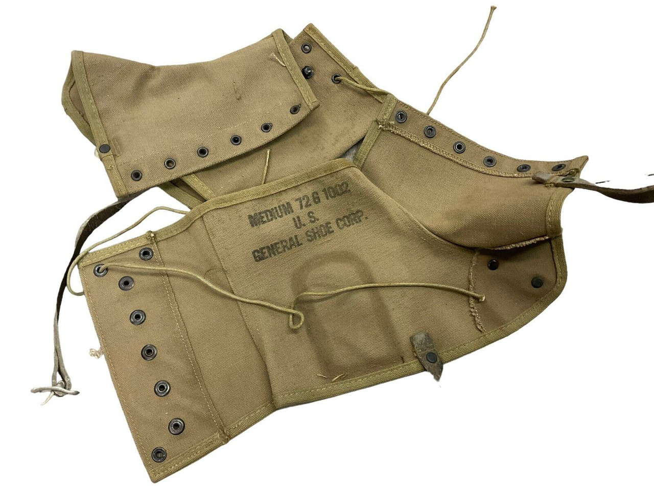 US Army Spats Half Size Leggings Pair US Army Spats Half Size Leggings Pair