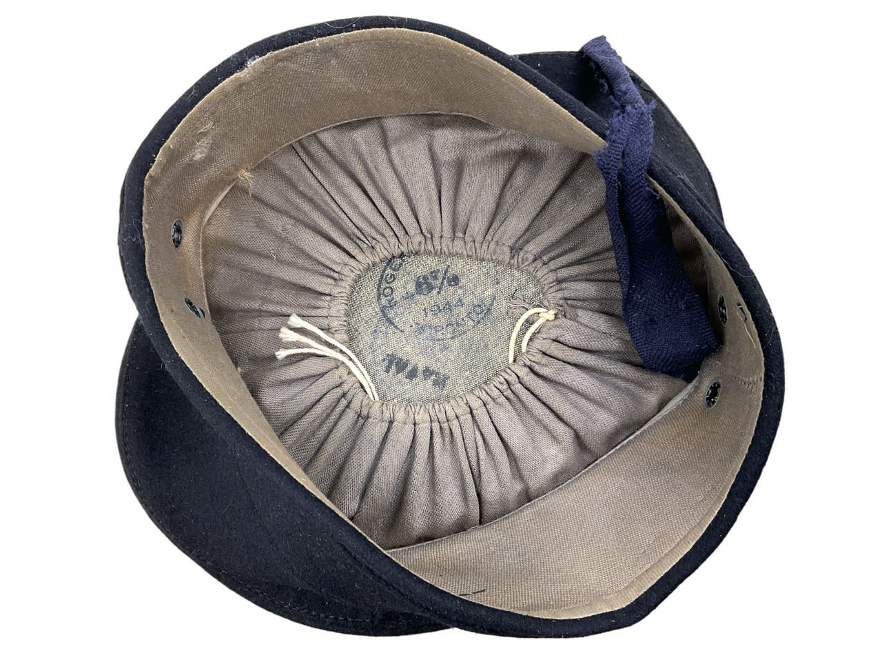 WW2 Canadian RCN Navy 1944 Sailors Ratings Cap 6 7/8 WW2 Canadian RCN Navy 1944 Sailors Ratings Cap 6 7/8