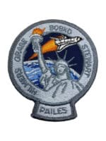 US NASA Space Shuttle Hilmers Grabe Bobko Stewart Pailes Patch