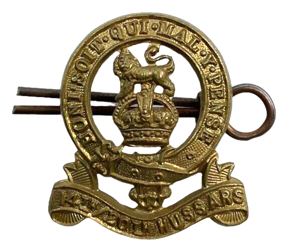 WW2 British 14th 20th Collar Badge Insignia Single WW2 British 14th 20th Collar Badge Insignia Single