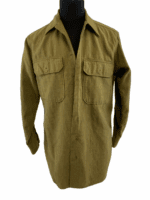 WW2 US Wool Shirt Named with Service Number WW2 US Wool Shirt Named with Service Number