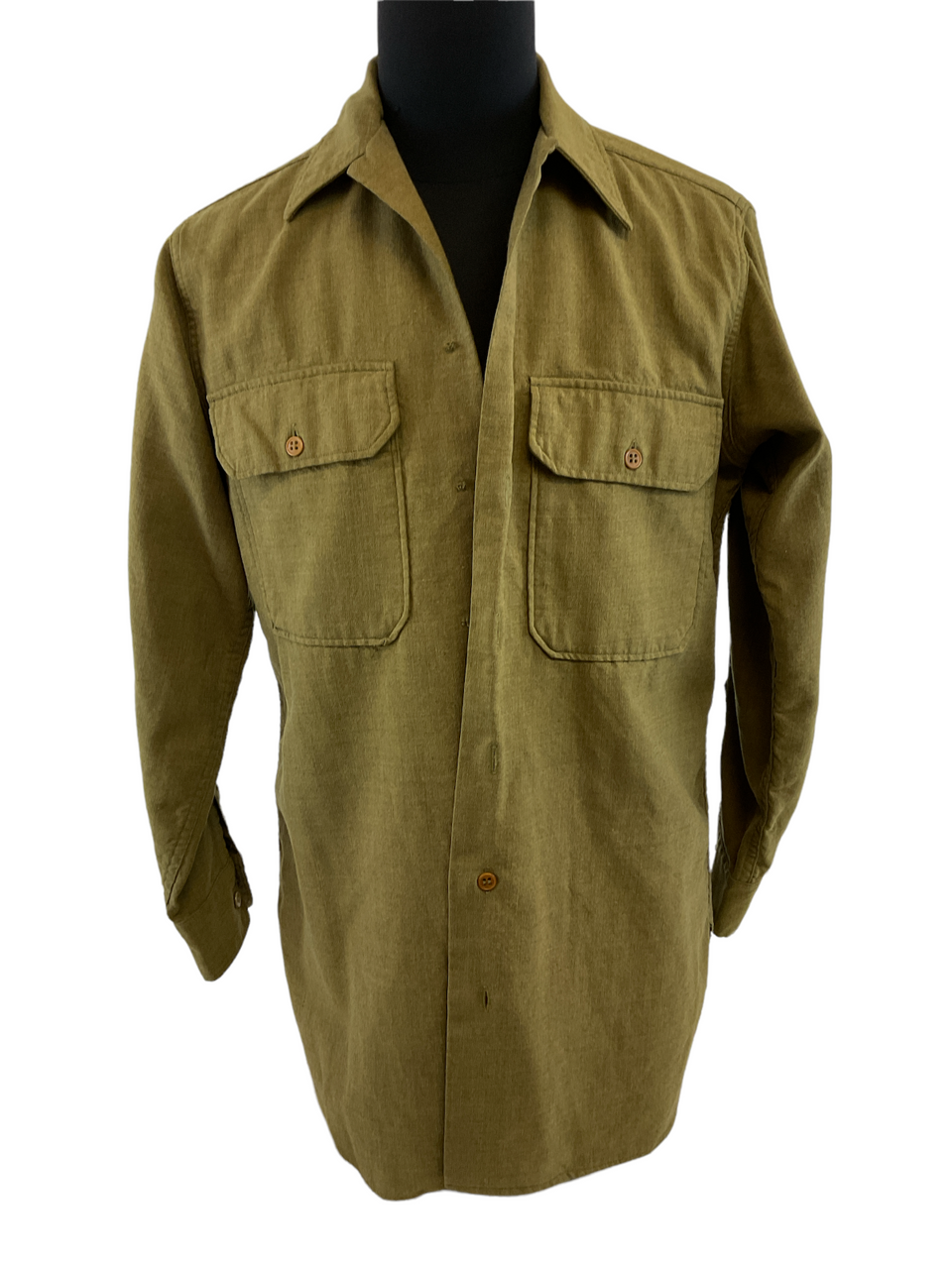 WW2 US Wool Shirt Named with Service Number WW2 US Wool Shirt Named with Service Number