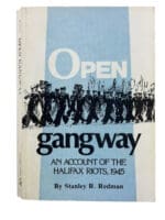 WW2 Canadian RCN Navy Open Gangway Halifax Riots 1945 SC Reference Book