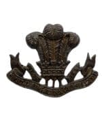 WW2 British Royal Regiment of Wales Officers Bronze Collar Insignia Single WW2 British Royal Regiment of Wales Officers Bronze Collar Insignia Single