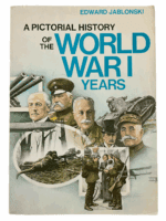 WW1 British Pictorial History Of WW1 Years Soft Cover Reference Book