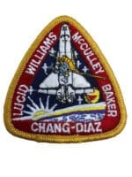 US NASA Space Shuttle Lucid Williams McCulley Baker Chang-Diaz Patch