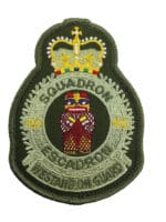 Canadian Forces RCAF 402 Squadron OD Green Heraldic Crest Patch Canadian Forces RCAF 402 Squadron OD Green Heraldic Crest Patch