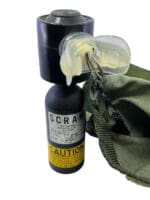 US USAF Aircrew SCRAM Self Contained Breathing Mechanism Woodland 1991 Dated US USAF Aircrew SCRAM Self Contained Breathing Mechanism Woodland 1991 Dated