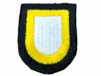 US Army Special Forces Airborne 101st HQ Beret Flash US Army Special Forces Airborne 101st HQ Beret Flash