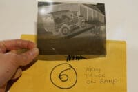 WW2 British Airborne Para Truck on Ramp Original Negative #6
