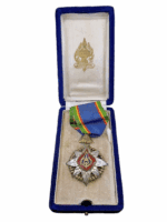 Thai Order of the Crown of Thailand Medal Neck Award in Case Thai Order of the Crown of Thailand Medal Neck Award in Case