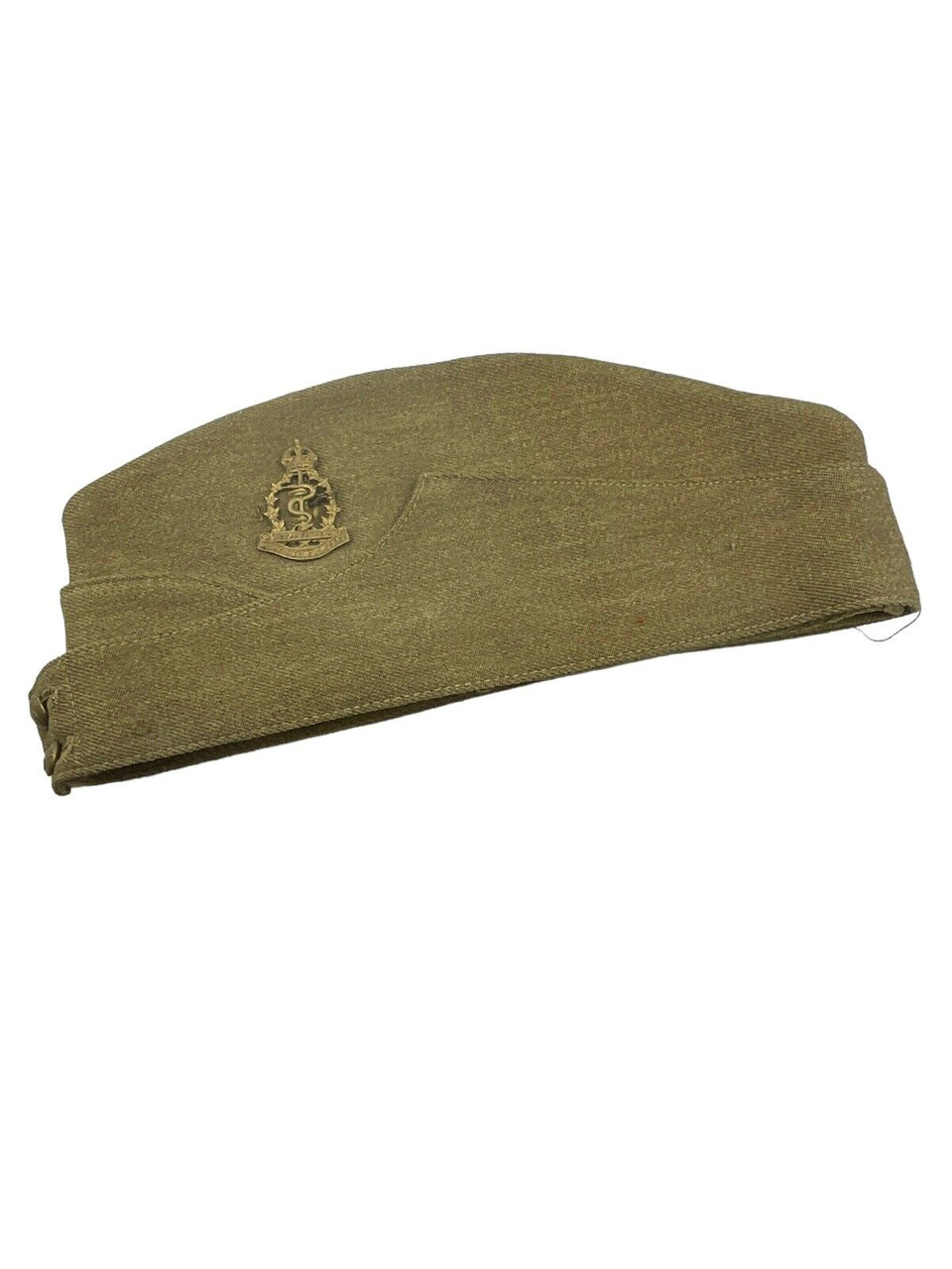 WW2 Canadian RCAMC Medical Corps Wedge Cap Size 7 WW2 Canadian RCAMC Medical Corps Wedge Cap Size 7