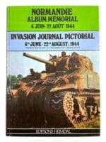 WW2 British US Normandy Invasion Pictorial FRENCH TEXT Hard Cover Reference Book