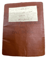 WW2 British Coldstream Guards Pre War Service Book With 1940 Rejoin GDSM Wogden