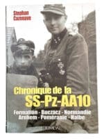 WW2 German 10 SS Panzer Division FRENCH Text HC Reference Book