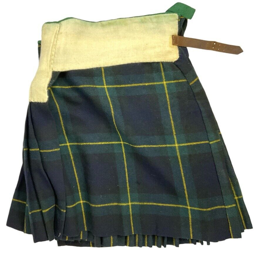 British Canadian HLI Highland Light Infantry Tartan Kilt Waist 30 Drop 24 1/2 British Canadian HLI Highland Light Infantry Tartan Kilt Waist 30 Drop 24 1/2