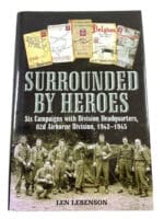 WW2 US 82nd Airborne Surrounded by Heroes Hard Cover Reference Book