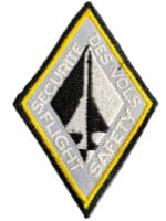 Canadian Forces RCAF Flight Safety French Dominant Squadron Patch Vintage