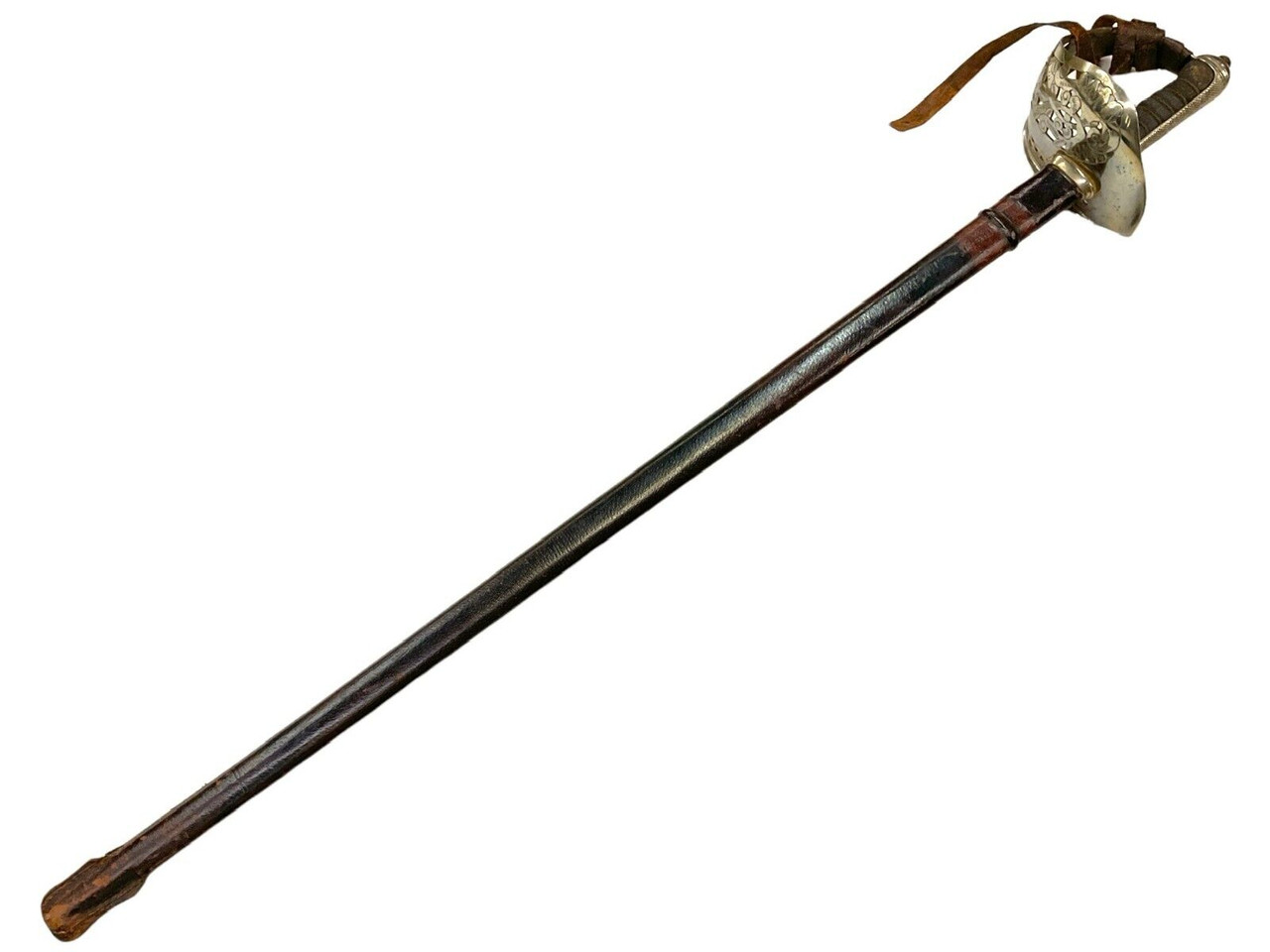 WW1 Canadian CEF Lorne Rifles Lt Barclay Officers Sword with Scabbard WW1 Canadian CEF Lorne Rifles Lt Barclay Officers Sword with Scabbard