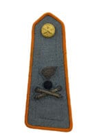 WW2 Italian Italy Officers Shoulder Board Single Orange Piped