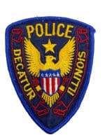 US Decatur Illinois Police Patch 2