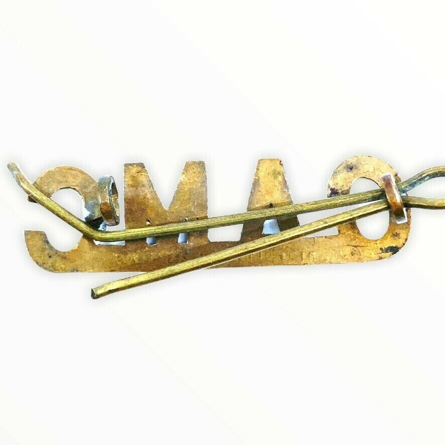 WW1 Canadian CEF CAMC Medical Corps Shoulder Title Single WW1 Canadian CEF CAMC Medical Corps Shoulder Title Single