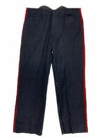 Canadian RMC Military College Red Piped Trousers 34W x 29L