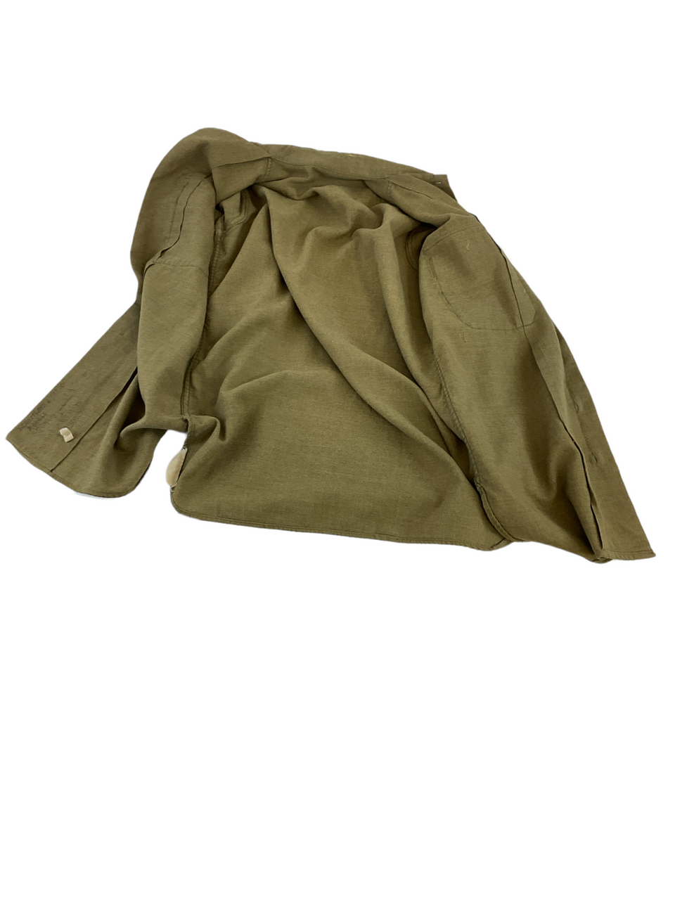 WW2 US Wool Shirt Named with Service Number WW2 US Wool Shirt Named with Service Number